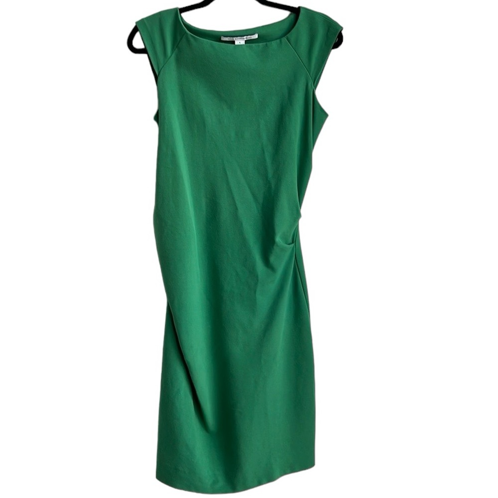 Diane von Furstenberg DVF GABI Knit Suiting Stretch Sheath Dress